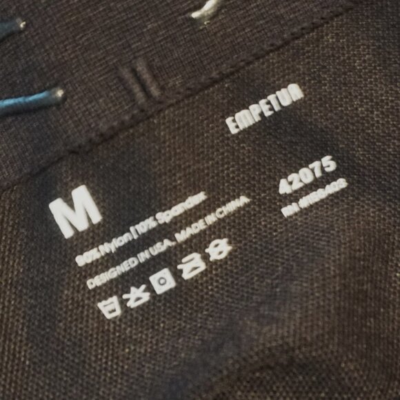 Empetua Shapermint Black High Waist Shaping Leggings Size Medium (TP) - Picture 4 of 6